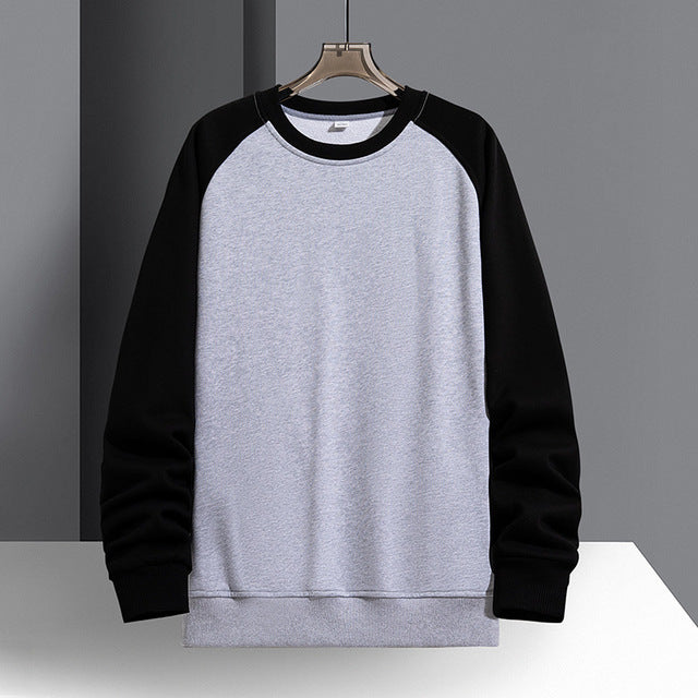 Loose casual young crewneck men's sweatshirt, hoodie, raglan sleeve shirt, Korean jacket, Men's fashion, Fall, new, 2023