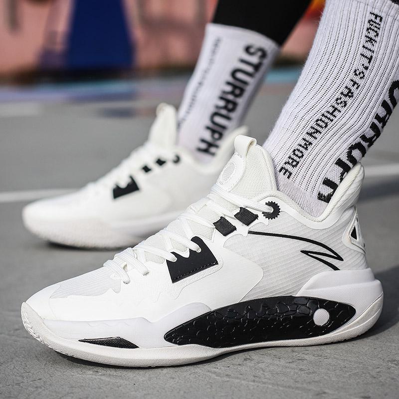 Crazy 5 basketball shoes men's shock-absorbing high-elastic combat basketball shoes High School Female Student Competition shoes trendy sneaker