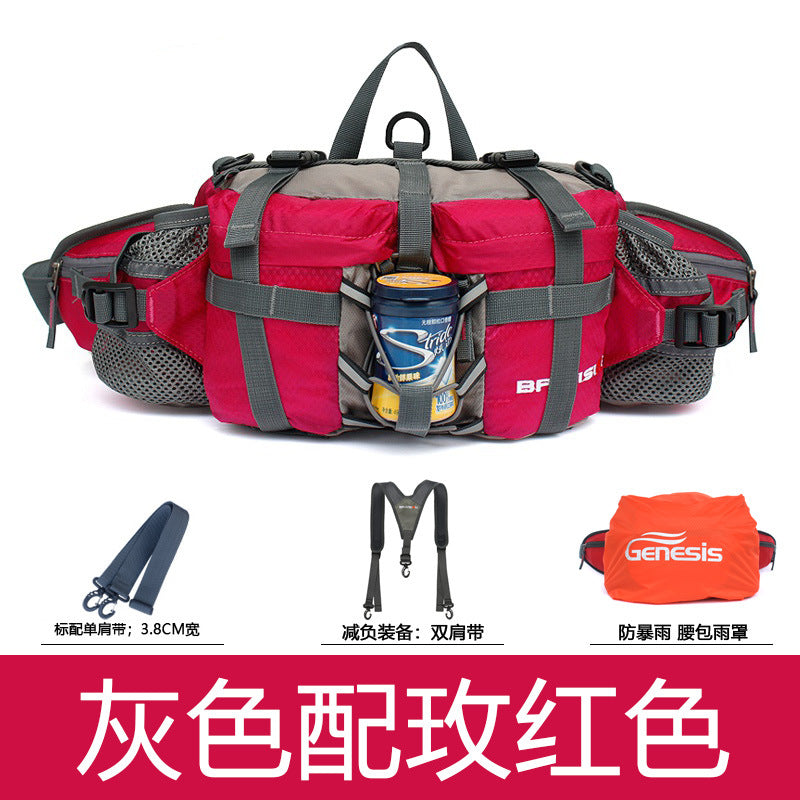 Outdoor Sports Pocket Women's Mountaineering, Riding and Hiking Tactical Equipment Men's Multifunctional Bag Factory Goods Direct Sales