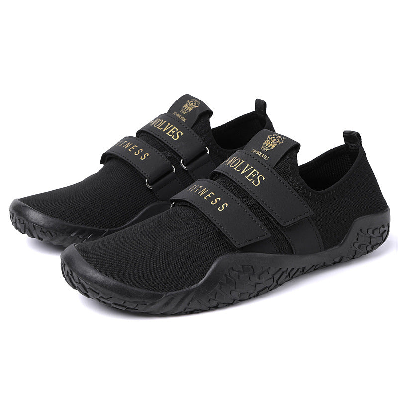 Customized squat shoes indoor and outdoor fitness shoes bare feet comprehensive training shoes yoga casual running aerobics shoes hard pull shoes