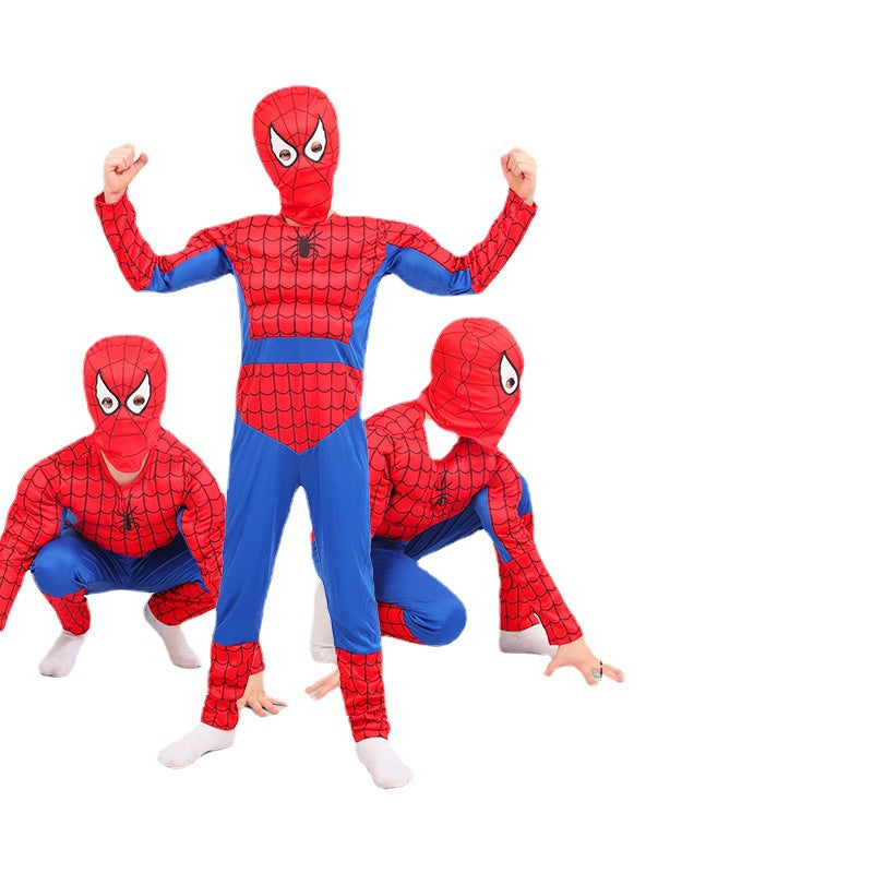 Halloween Costume Child Avengers Captain America Iron Man Superman Spiderman Optimus Prime Muscle Suit