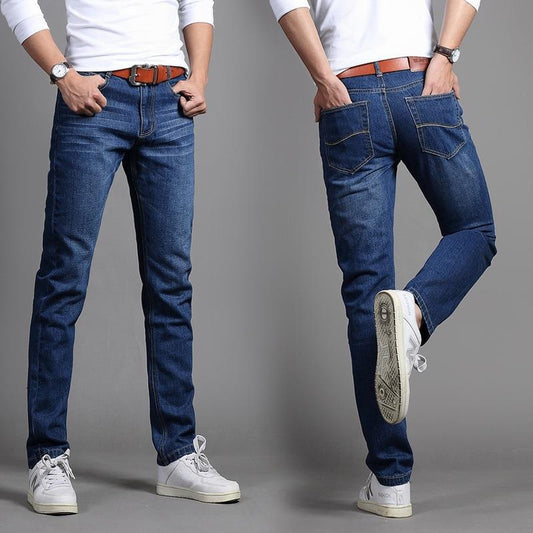 Spring and winter men's jeans