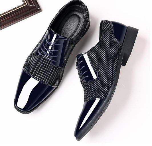 Business Formal Wear Winter Leather Shoes Men's Wedding Shoes