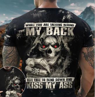 Skull Fuck 3D T-Shirt - Striking Style