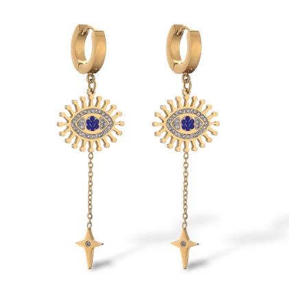 Fall in love with the altar at first sight. Devil& Eye Fireworks Pure Silver Gold-plated Fine Needle Screw U-shaped Earrings Ear Bone Female Ear Wire, U-shaped Earrings Ear Bone Female Ear Wire, Earrings