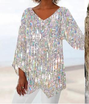 WOLFF - Vintage V-neck top