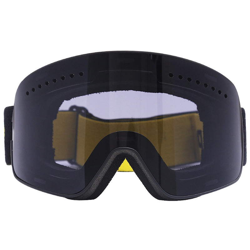 Magnetic Ski Goggles Winter Snow Sports Snowboard Goggles Anti-fog UV Protection Snowmobile