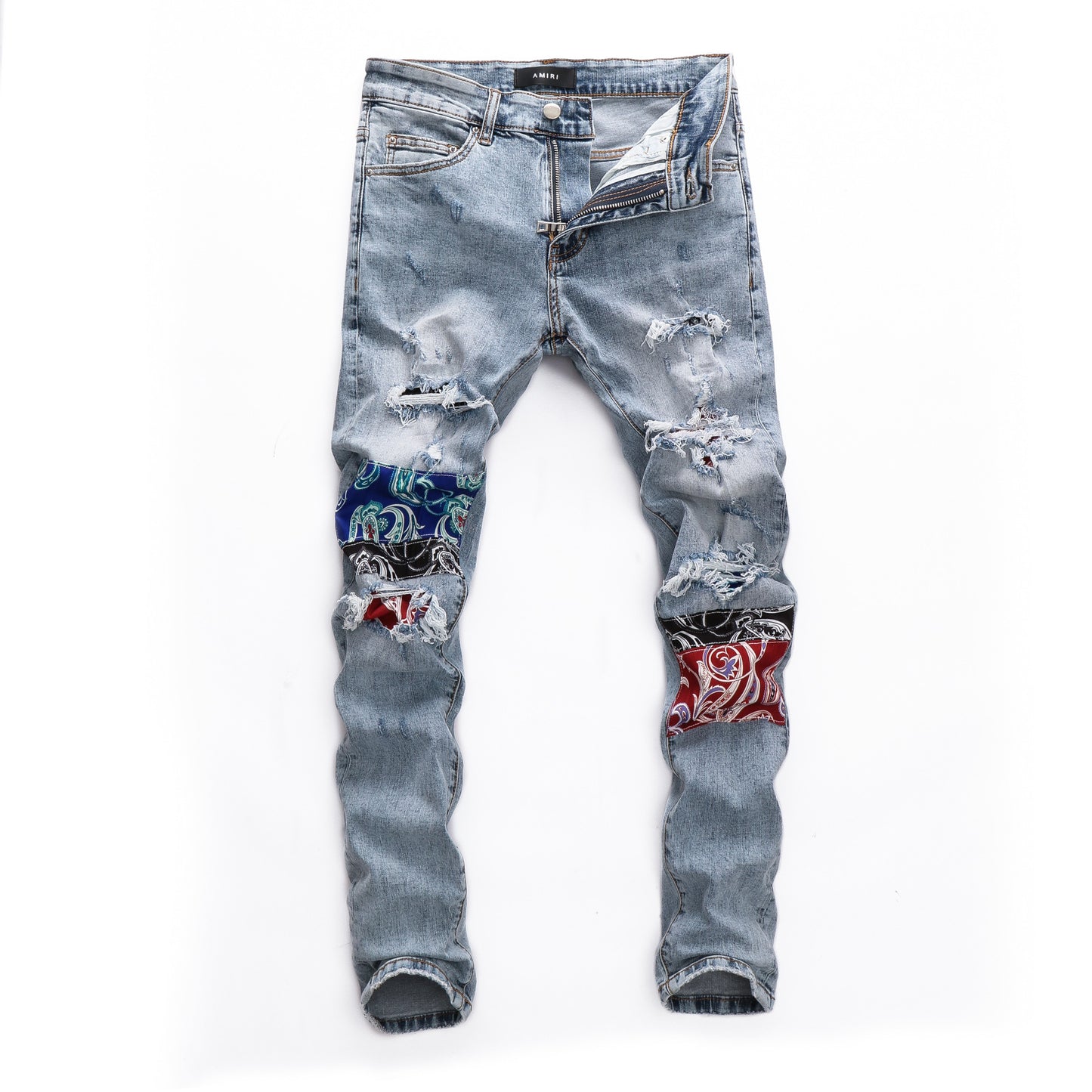 Trendy Washed White Scum Men's Jeans