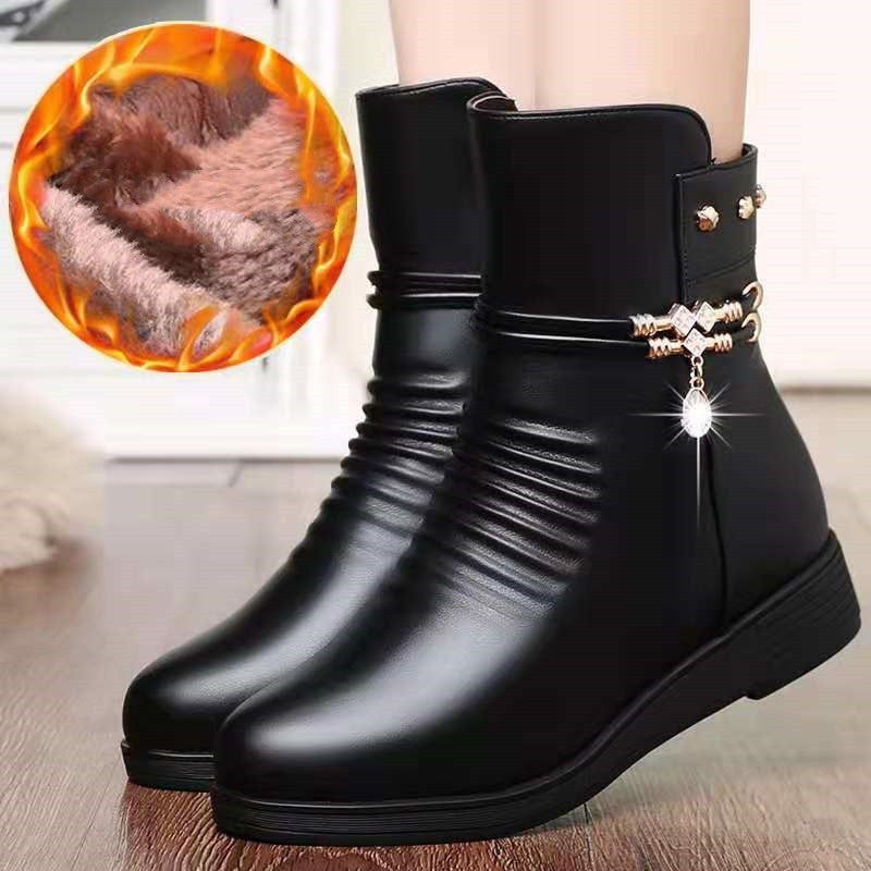 Children's Autumn And Winter Mother's Cotton Shoes Boots
