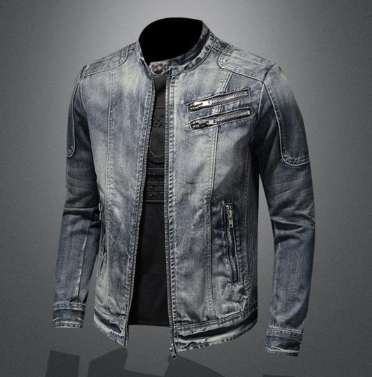 Elegance Black Jeans Jacket