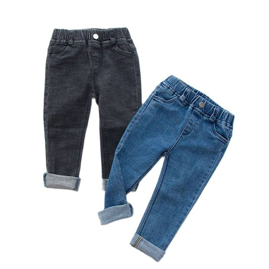 Informal jeans for boys and girls, spring and autumn pants, 2024