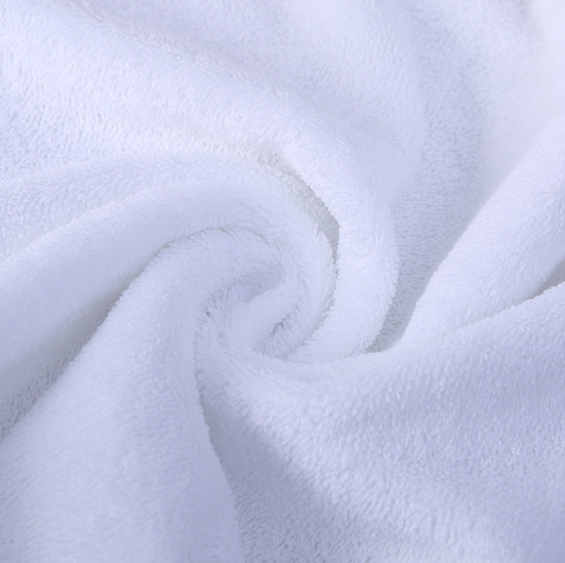 Hotel towel bath towel beauty salon Hotel B & B pure cotton cotton wholesale absorbent white five-star hotel bath towel