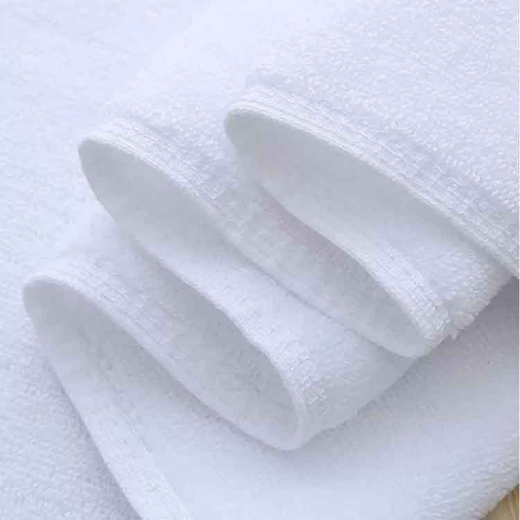 Hotel towel bath towel beauty salon Hotel B & B pure cotton cotton wholesale absorbent white five-star hotel bath towel