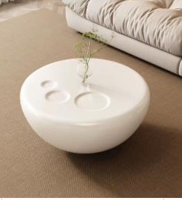 K-star Cream Style Coffee Table Modern And Minimalist Living Room Household Small Unit Cat Paw Light Luxury Nordic Style 2024& Black