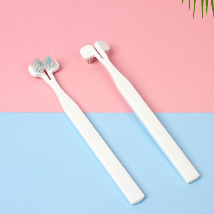 1pc Pet Toothbrush for Dogs and Cats, Double-headed Pet Teeth Cleaning Brush Soft Dog Tooth Brush for Pet Oral Dental Care